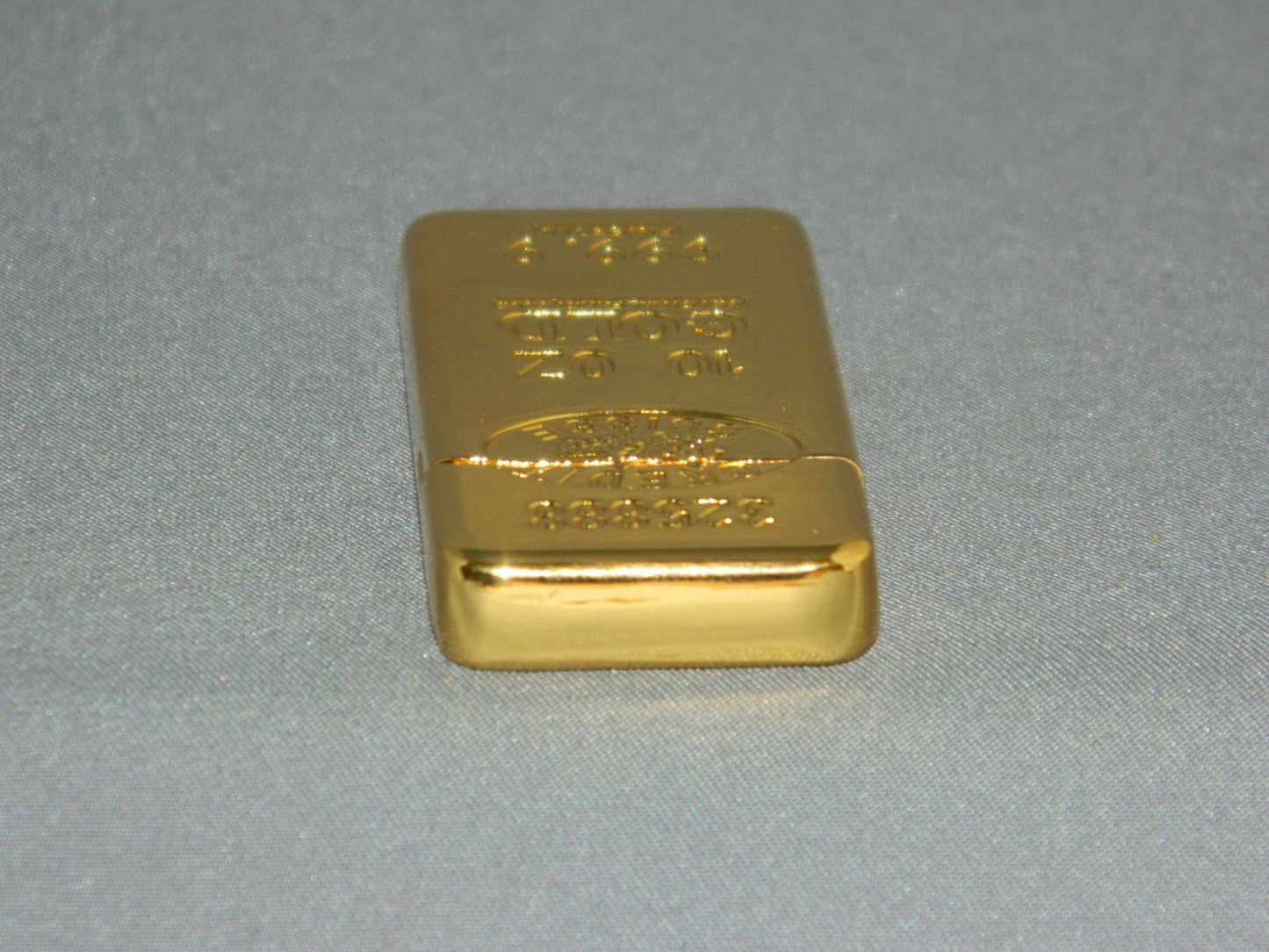 Ultra Thin Gold Bar Shaped Sophisticated Butane Lighter 999.9 USA Stoc - Lighter Deals USA