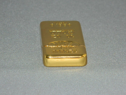 Ultra Thin Gold Bar Shaped Sophisticated Butane Lighter 999.9 USA Stoc - Lighter Deals USA