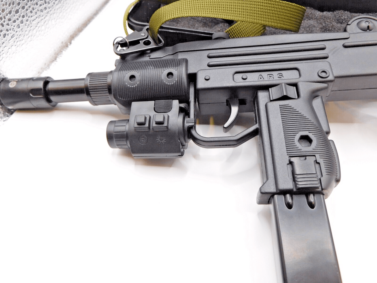 UZI 9mm Submachine Gun Pistol Jet Torch Lighter Combo Terminator Edition - Lighter Deals USA