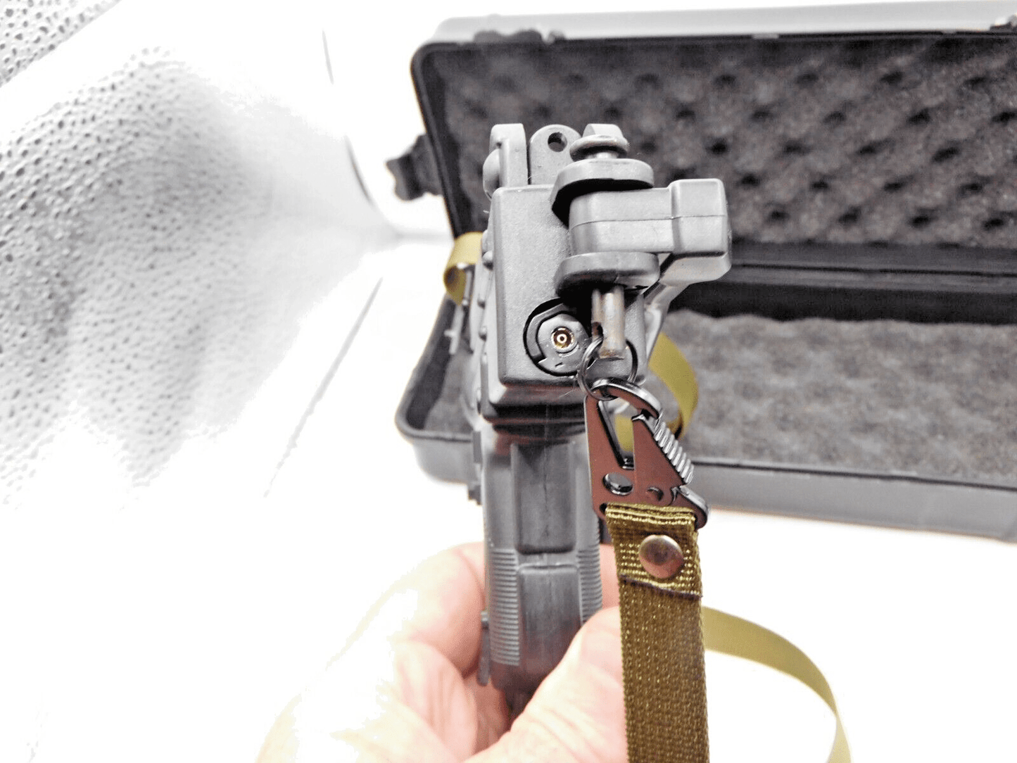 UZI 9mm Submachine Gun Pistol Jet Torch Lighter Combo Terminator Edition - Lighter Deals USA