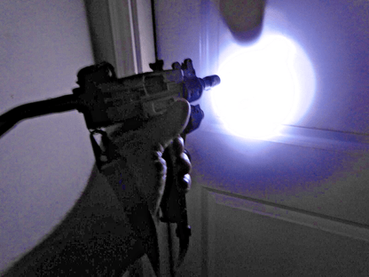 UZI 9mm Submachine Gun Pistol Jet Torch Lighter Combo Terminator Edition - Lighter Deals USA