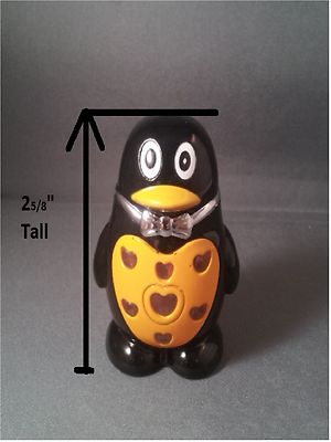 Yellow Penguin Shaped Jet Torch Lighter With Flashing LED Colorful Lig - Lighter Deals USA