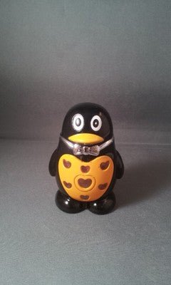 Yellow Penguin Shaped Jet Torch Lighter With Flashing LED Colorful Lig - Lighter Deals USA